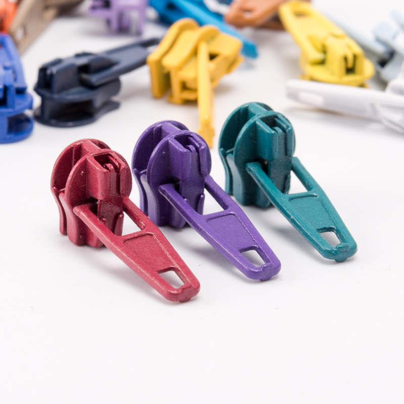 DIY拉链头自锁枕套坐垫零钱尖片