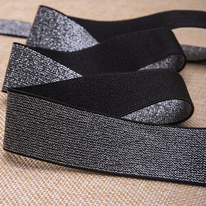 金银丝松紧带宽加厚高弹力衣服裤子松紧扁裙子裤腰橡皮筋柔软腰封,居家布艺,松紧带,淘宝优惠券,粉丝福利购,淘宝优惠卷