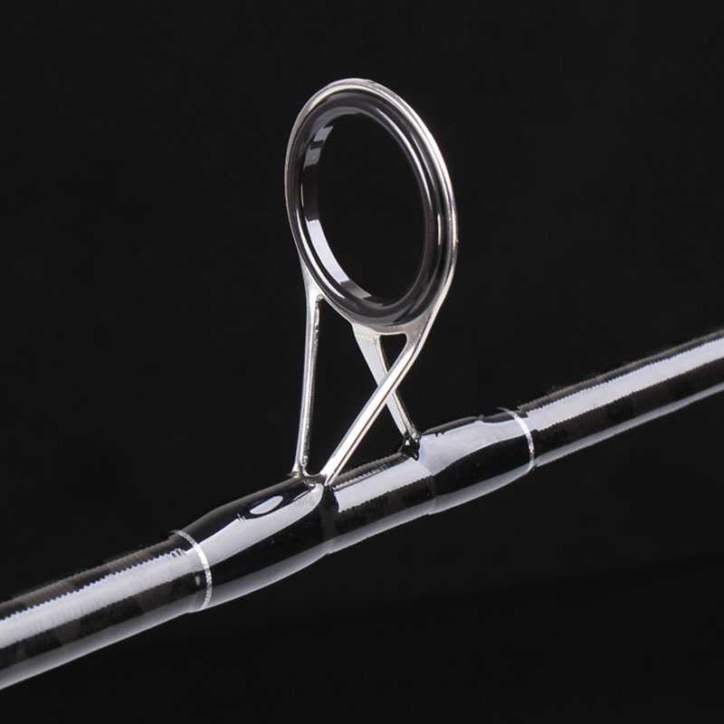 新款直销轻锚竿路亚竿三节锚鱼竿超硬插节2.7/3.0/3.3米大导环饵