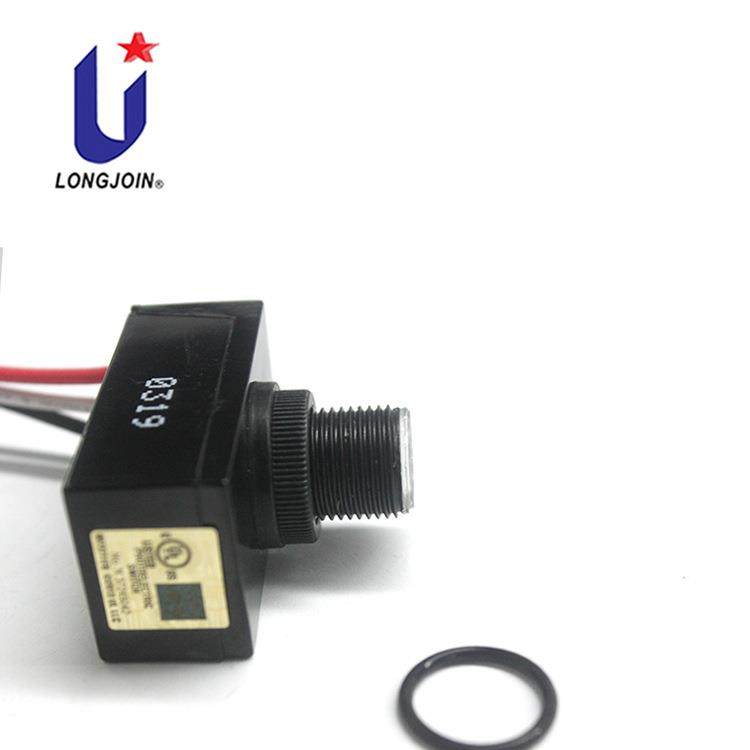 新款直销“Eye”探头接线式 光控开关208v 光感传感器控制 北美市