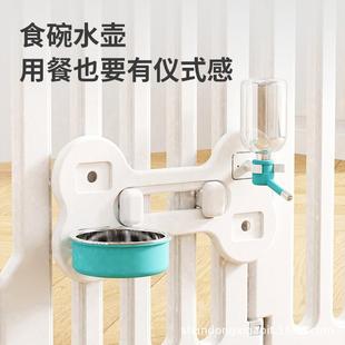直销一室一厅一卫宠物围栏狗狗室内狗笼子中型小型犬分区狗窝 新款