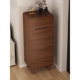 新款直销实木鞋柜家用门口入户新中式玄关窄柜客厅小户型收纳储物