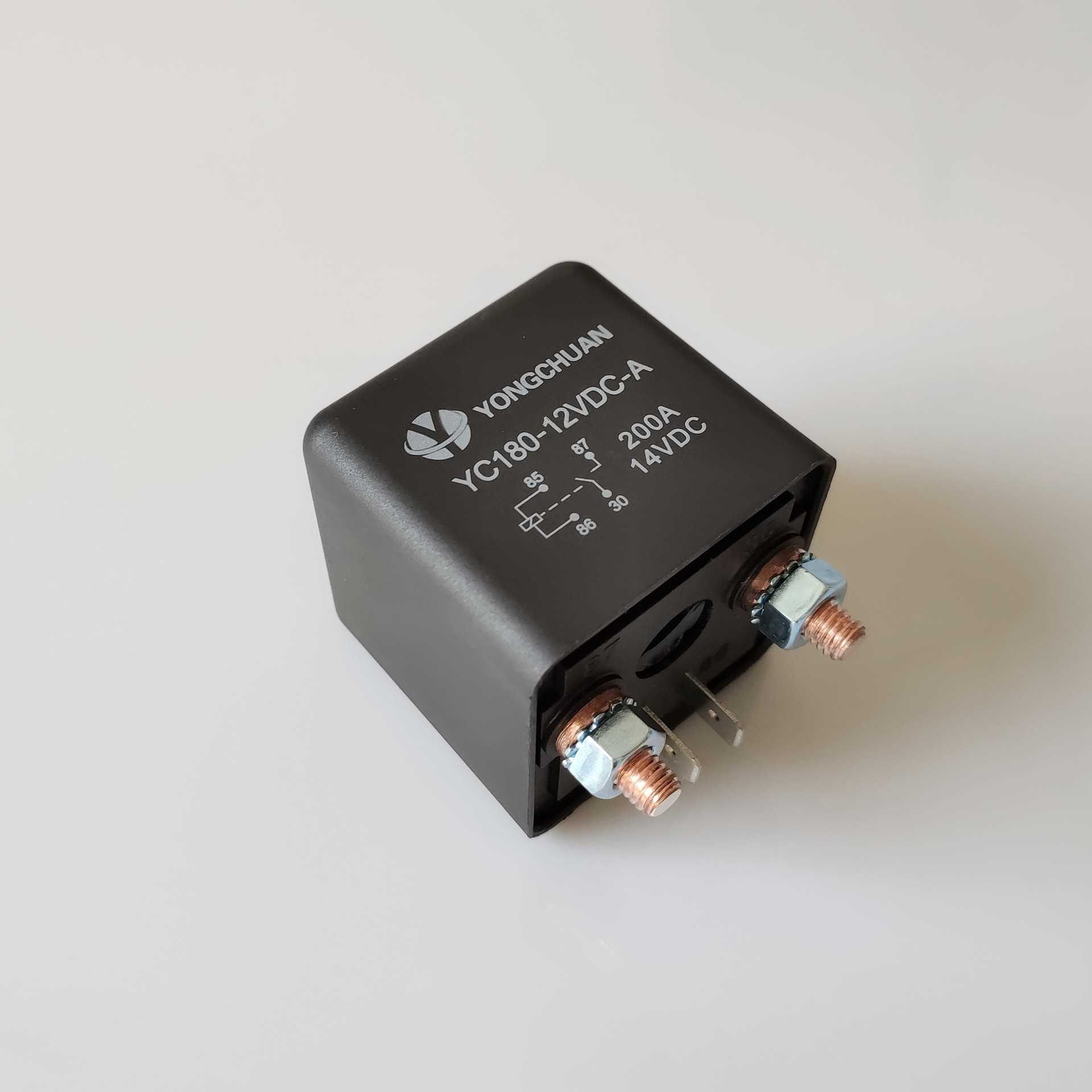 新款直销跨境YC180 120A 200A大电流汽车继电器 12V  24V  relay