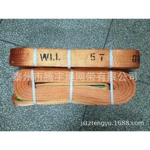 带5T 彩色涤纶吊带5吨 5T吊装 5t4568m起重 新款 带 直销扁平吊装