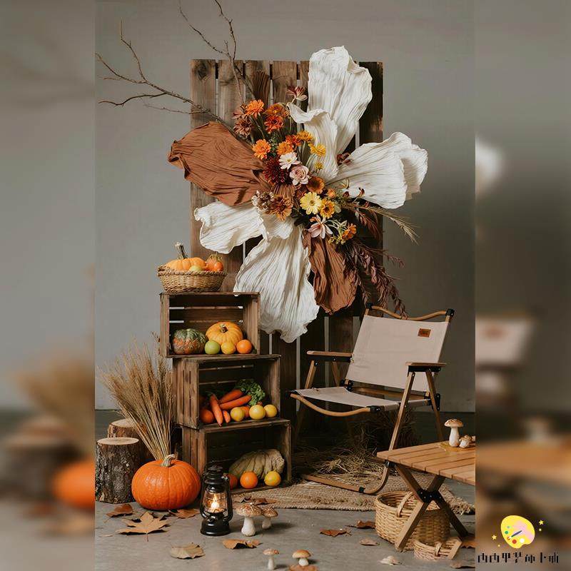 秋天氛围感场景麦穗干花花束摆件场景装饰布置店铺木箱仿真花造景,节庆用品/礼品,装扮布置套餐,淘宝优惠券,粉丝福利购,淘宝优惠卷