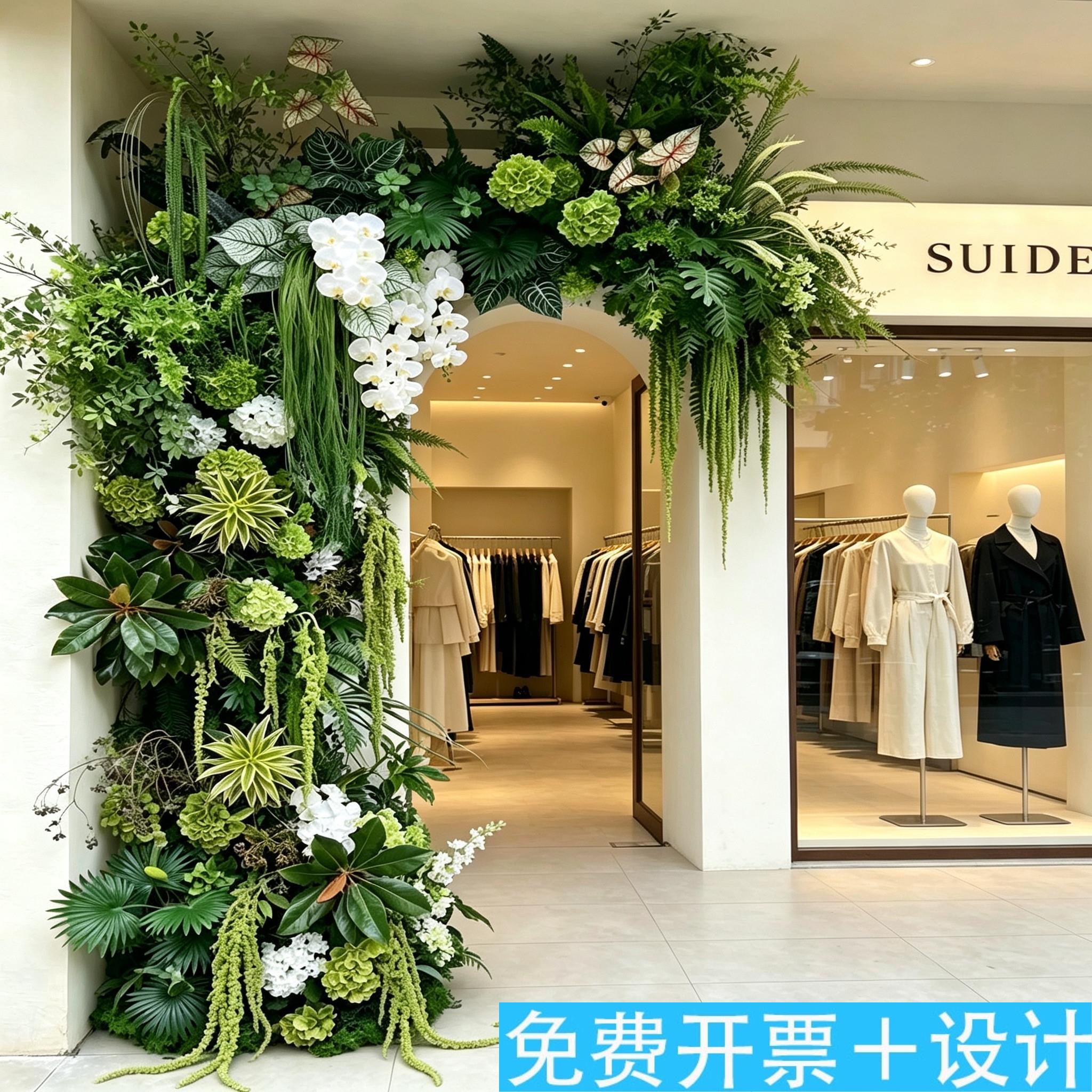 仿真绿植蝴蝶兰森系自然色
