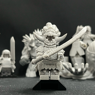 艾尔登法环系列碎星将军拉塔恩第3D打印积木人仔玩具游戏白模手办