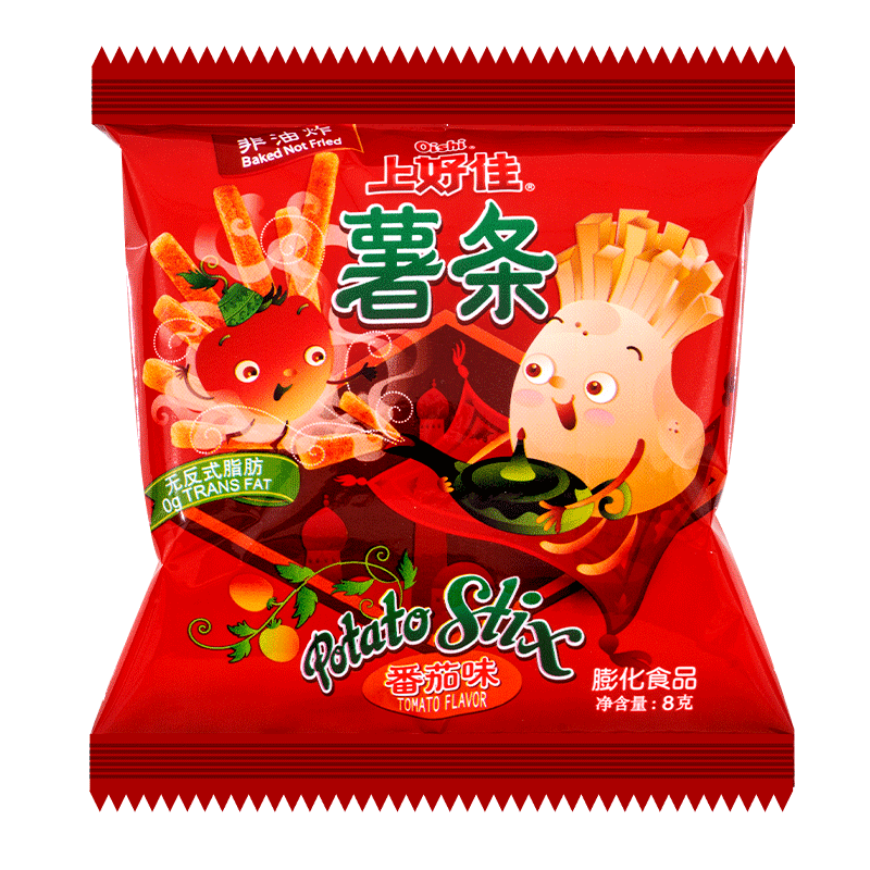 童年回忆小零食上好佳番茄味薯条