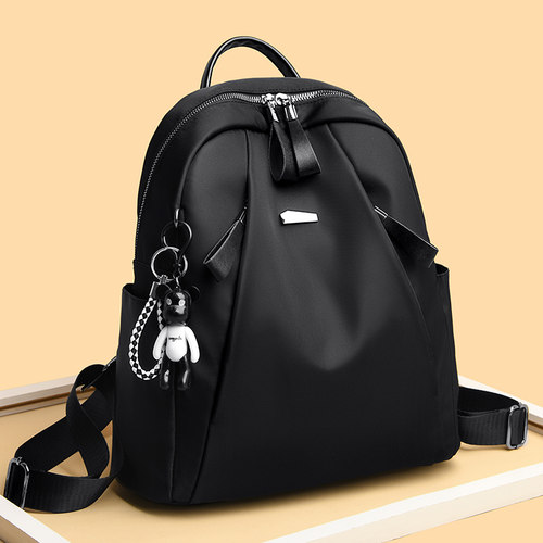 女士休闲双肩包旅行牛津布