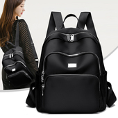 时尚 2025女士新款 牛津布双肩包韩版 简约大容量多功能防水旅行背包