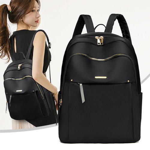 2025牛津布双肩背包女新款休闲