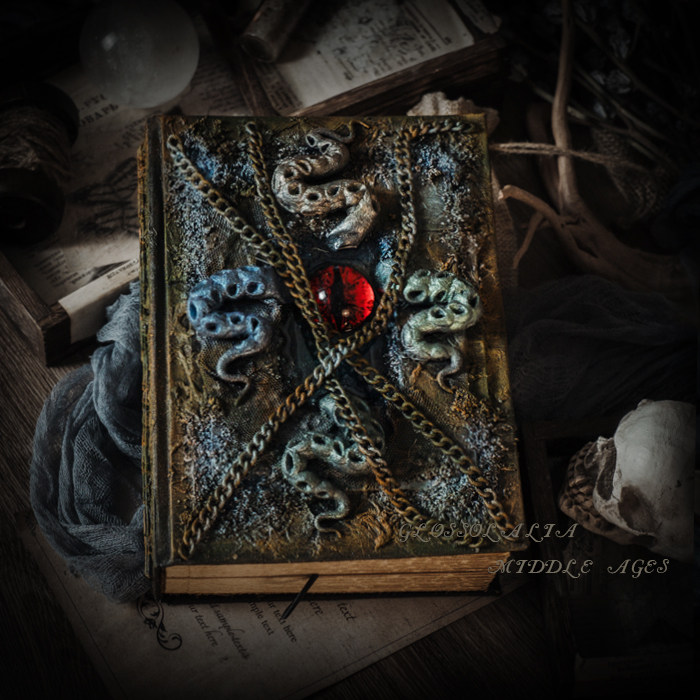 cthulhu|死灵之书 上古之神克苏鲁影子书原创设计纯手工笔记本