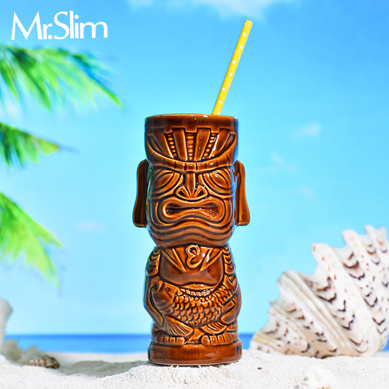 MrSlim夏威夷热带鸡尾酒杯提基杯僵尸杯怪兽杯TIKI杯花瓶笔筒装饰,餐饮具,鸡尾酒杯,淘宝优惠券,粉丝福利购,淘宝优惠卷