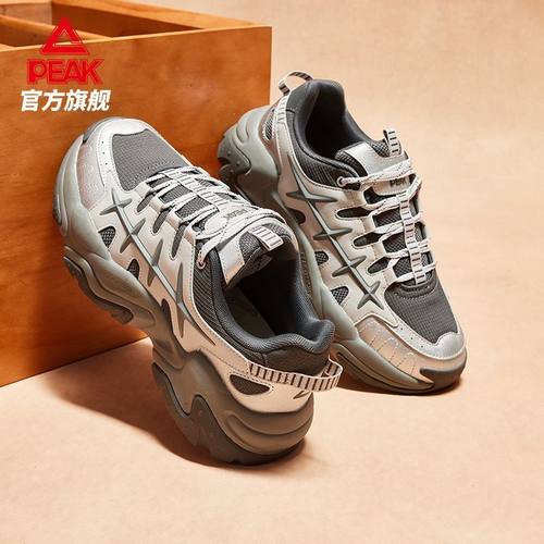 匹克男鞋休闲鞋老爹鞋舒适厚底复古网面透气潮流网红百搭运动鞋