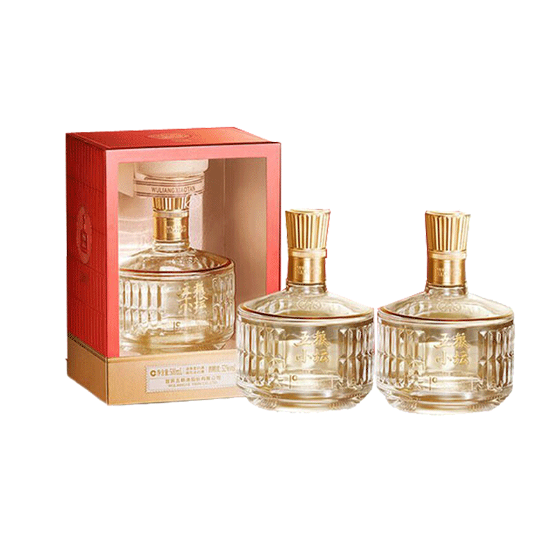 五粮小坛浓香型白酒52度500mL
