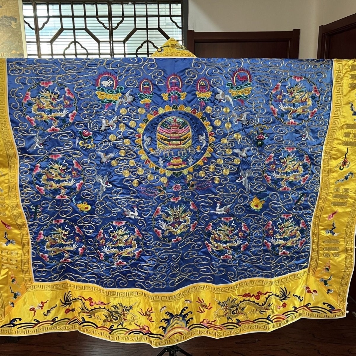 特卖道士服贡缎二十八宿郁罗箫台九龙法衣道家高功法衣降衣道袍