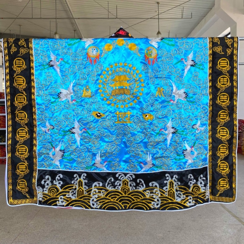 特卖道家法衣金丝鹤高功法衣法袍仙鹤衣降衣百鹤衣道士服长袍道袍