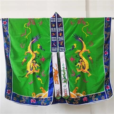 特卖道家法器道家用品道士道袍道服高功法衣双龙衣降衣双龙法衣高
