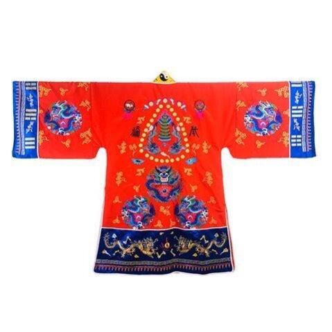 特卖道家法衣五龙衣道士服装太极八卦道袍高丝宝透气高功经衣道家
