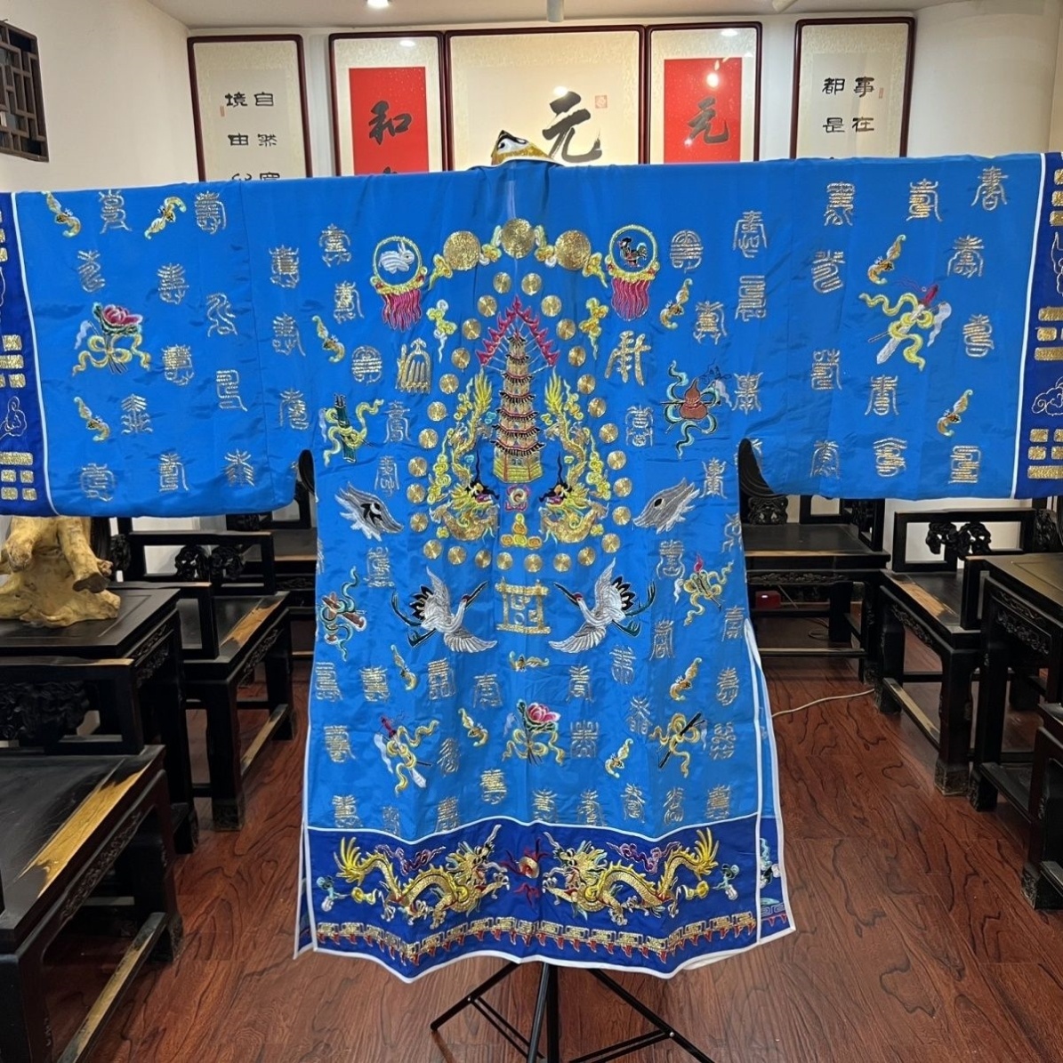 特卖道士服全金寿字萧台二十八星宿法衣道家高功法衣降衣道袍多色