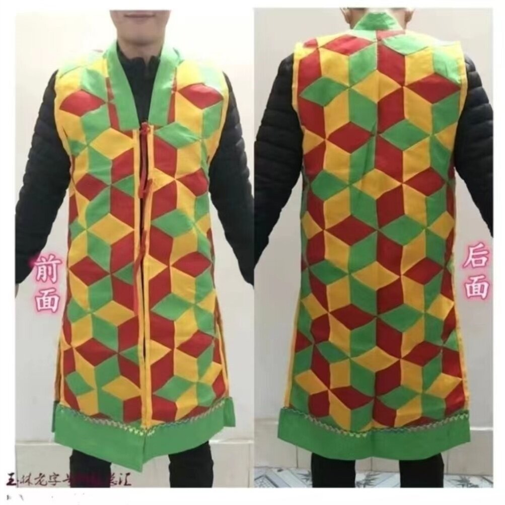 特卖道士服装道服法衣/道袍 经衣 黄色法衣 无袖龙袍道师衣道服