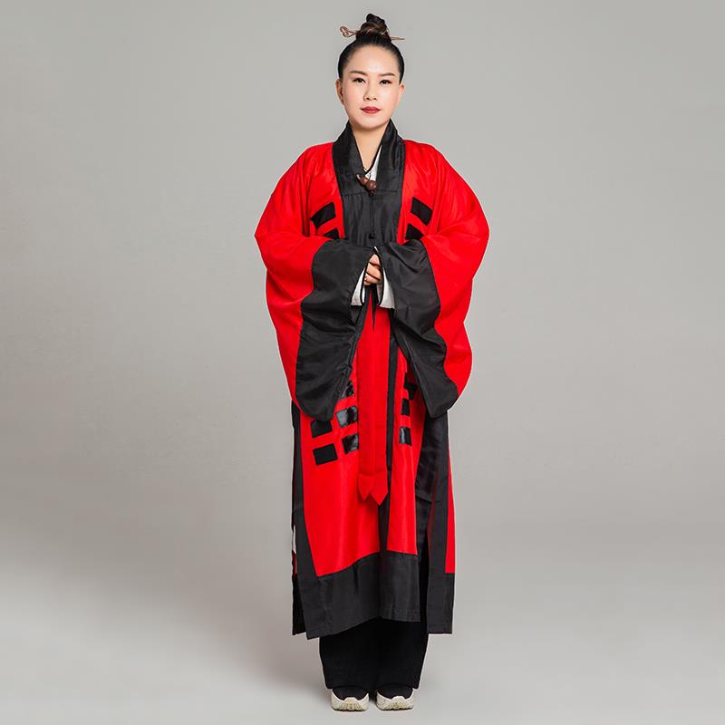 特价武当山服装林正英道袍道士穿的衣服高功法衣三清长袍八卦经衣