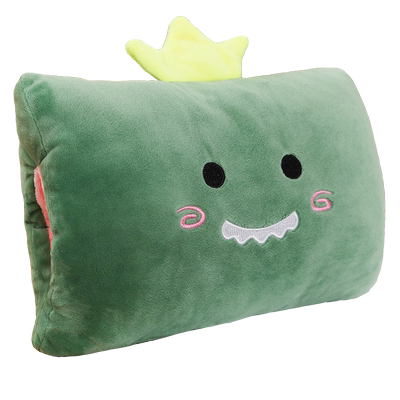 冬天午睡暖手抱枕靠垫