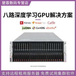 Xeon 6133 ディープラーニング サーバー/8 ウェイ GPU グラフィックス カード RTX4090/A800 人工知能グラフィックス トレーニング Supermicro 4029 ラックマウント ホスト サーバー