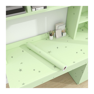 宿舍桌面翻新贴纸桌子书桌改造装饰壁纸柜子柜门防水防潮墙纸自粘