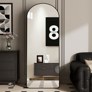 镜子全身穿衣镜家用女生卧室网红落地镜ins风挂墙壁挂立体试衣镜