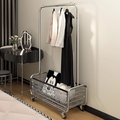 架落地卧室挂衣架移动晾衣架