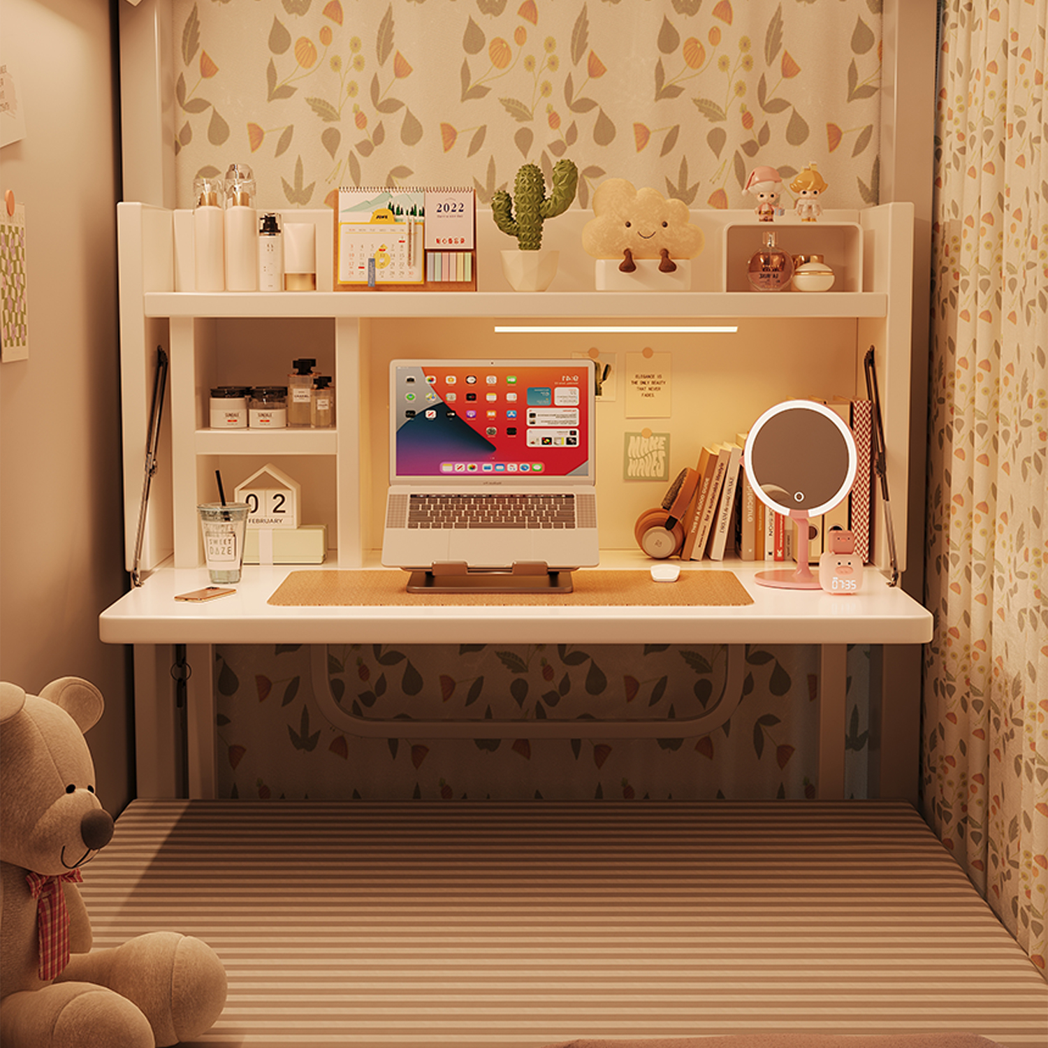 床上电脑桌大学生宿舍追剧神器懒人书桌床上桌上下铺小型学习桌子