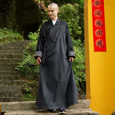 新式尘缘僧服秋冬季短褂僧衣和尚衣服僧袍罗汉褂小褂男女款僧侣衣