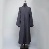 透气麻纱长褂和尚服装 优选夏季 僧服长褂薄款 男居士服禅修服女僧衣