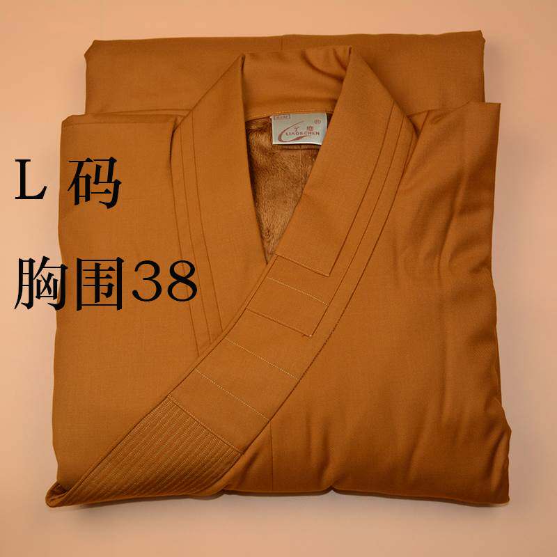 了尘冬季长褂大褂长衫僧服春季加绒加厚保暖中国风和尚服汉服新品
