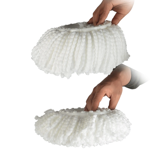 通用旋转拖把头加大加厚布条墩布头拖布头棉头非纯棉线通用替换装