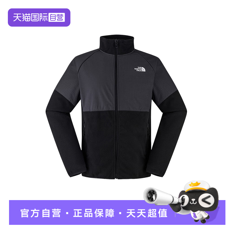 【自营】THE NORTH FACE北面男抓绒休闲运动上衣 NF0A8FHYKT01