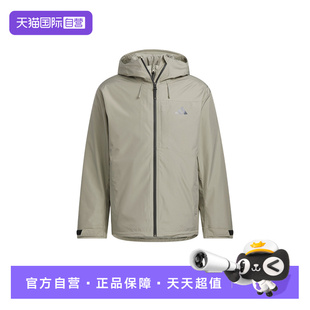 【自营】Adidas阿迪达斯男保暖三合一鸭绒连帽夹克梭织外套KQ5502