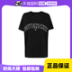 胸前字母徽标印花黑色棉质圆领短Tee 纪梵希男款 自营 Givenchy