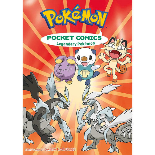 【自营】预售 神奇宝贝 宝可梦口袋漫画：传说的神奇宝贝 英文原版 Pokemo Pocket Comics: Legendary Pokemon: Legendary Pokemo