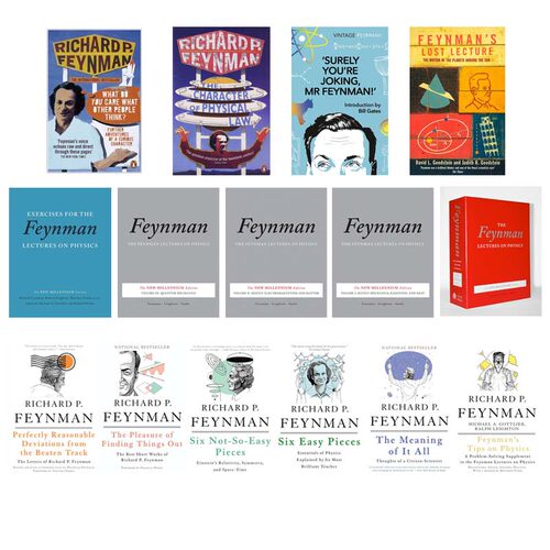 【自营】预售 英文原版 费曼物理学讲义套装 理查德·费曼 Richard P. Feynman