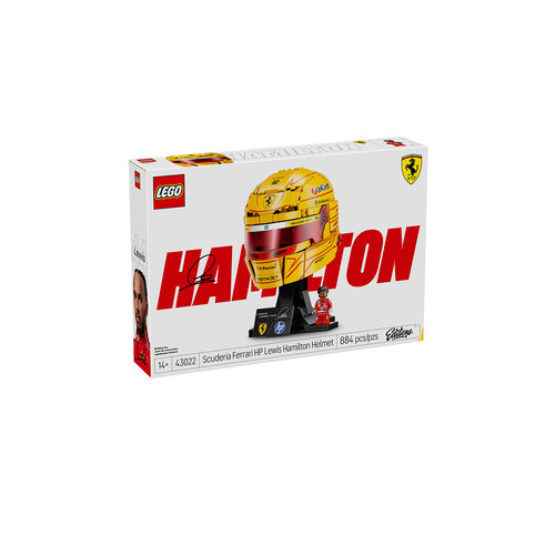 【自营】LEGO乐高43022汉密尔顿头盔男女益智拼搭积木玩具礼物