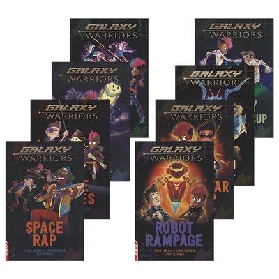 【自营】Galaxy Warriors 银河勇士8册套装 星际冒险 惊险刺激 英文桥梁书 漫画 7-9岁 课外读物 英语学习 英文原版进口儿童图书
