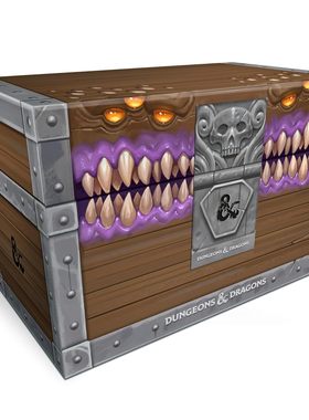 【自营】预售 龙与地下城 模仿宝箱笔记本套装 Mimic Treasure Chest Notebook Set 英文原版 Dungeons & Dragons D&D
