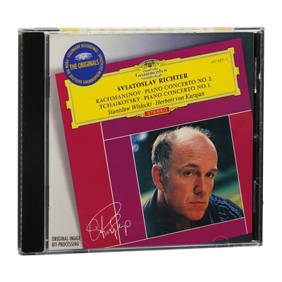 【自营】拉赫玛尼诺夫第二&柴可夫斯基第一号钢琴协奏曲 欧版CD碟