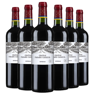 法国拉菲凯萨天堂古堡原瓶进口