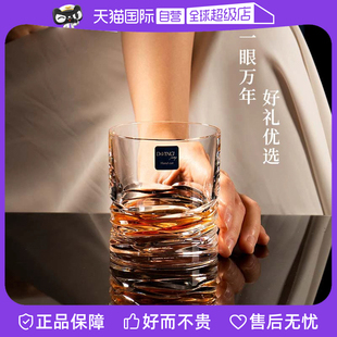 【自营】DAVINCI进口水晶威士忌酒杯家用洋酒杯手工杯送礼套装