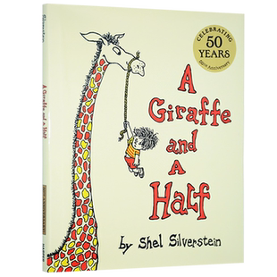 【自营】英文原版 A Giraffe and a Half 一只加长十分之五的长颈鹿 精装大开本 Shel Silverstein 谢尔希尔弗斯坦 儿童诗歌