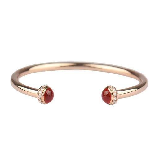【自营】中古95新Piaget(伯爵)POSSESSION开放式手镯17cm