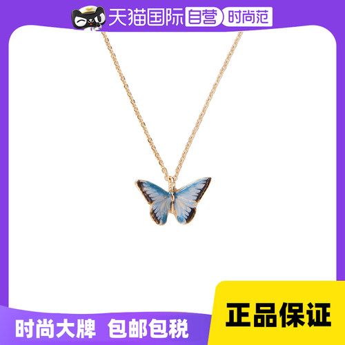 Fable锁骨项链蓝蝴蝶送女友